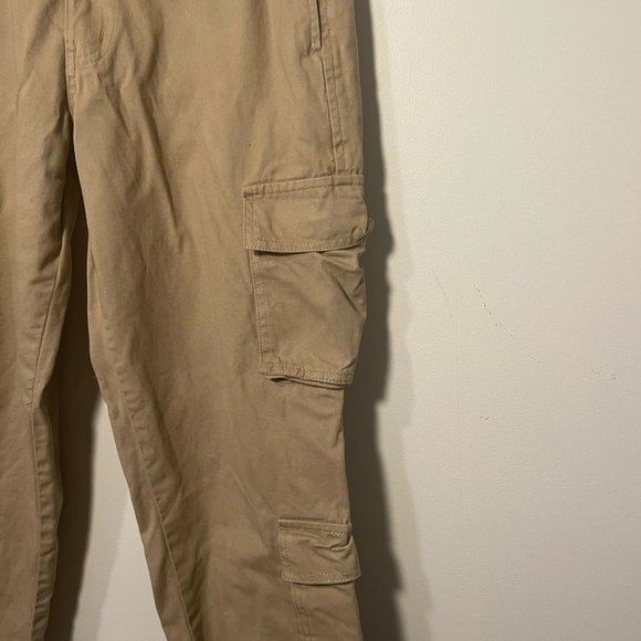 PLT Low Rise Tan Cargo Pants - Picture 2 of 16